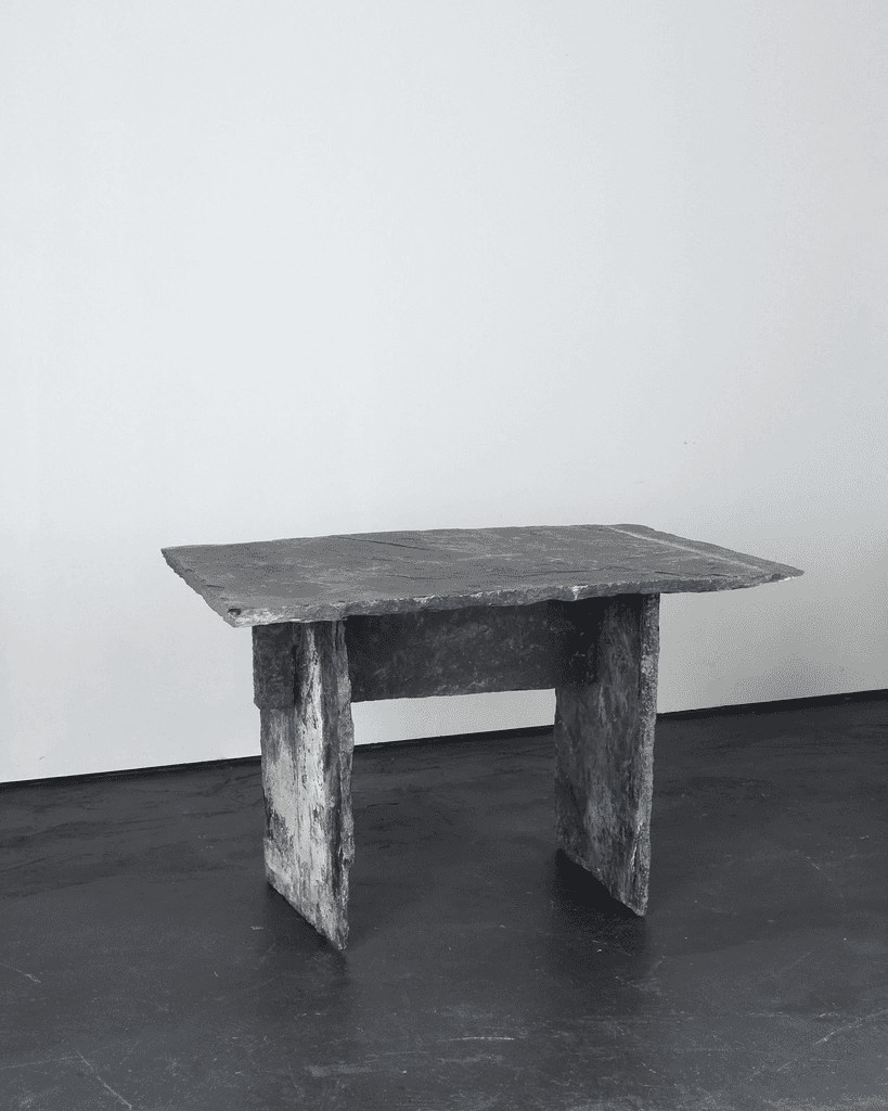 Early 20th C. French Rivern Slate Table/Desk