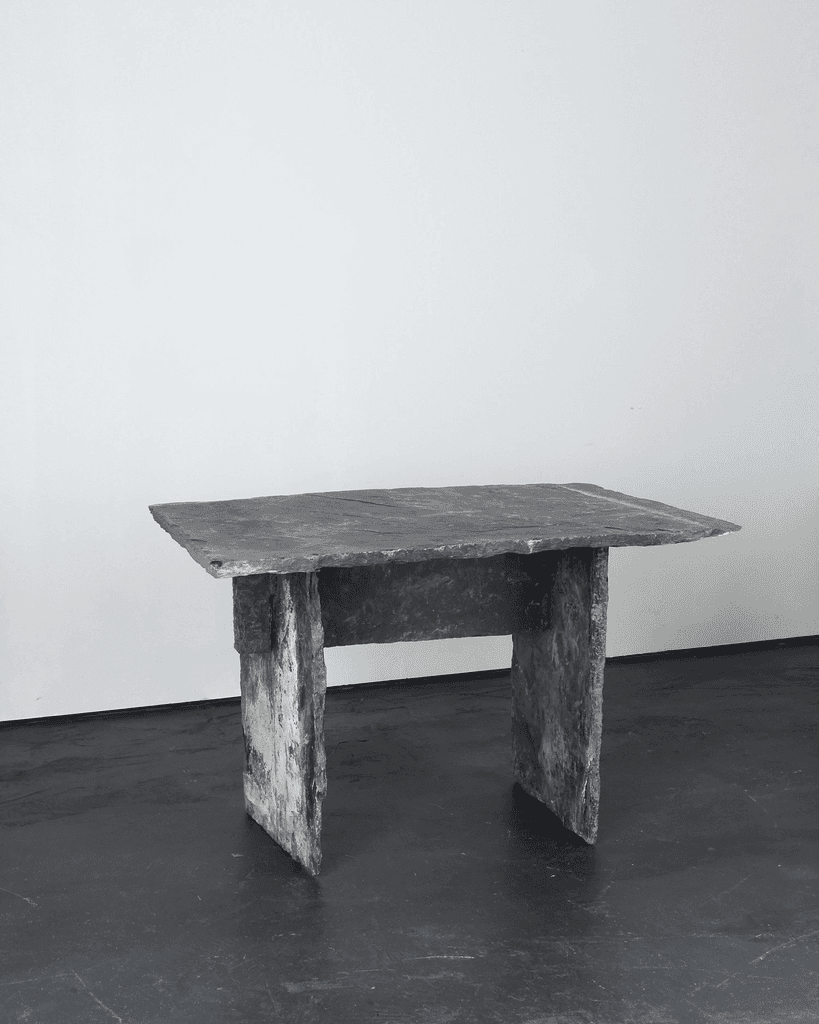 Early 20th C. French Rivern Slate Table/Desk