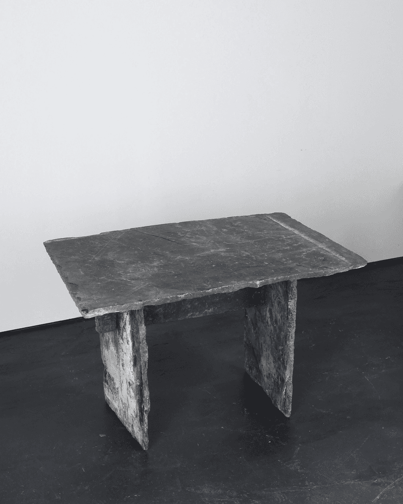 Early 20th C. French Rivern Slate Table/Desk