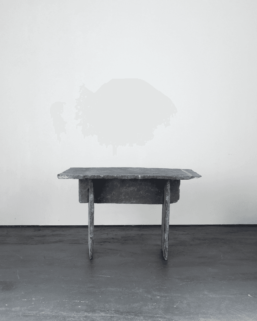 Early 20th C. French Rivern Slate Table/Desk