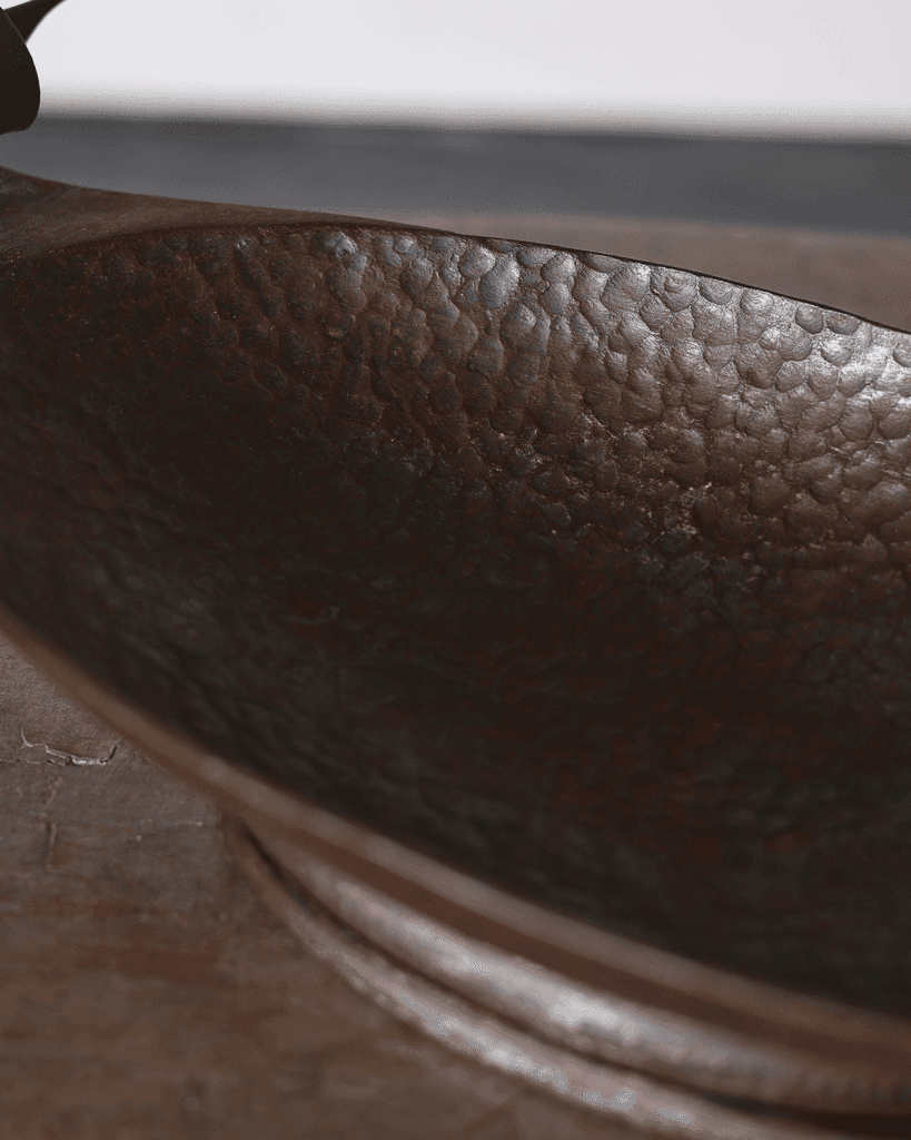 C.1930s French Hammered Iron Centrepiece Bowl