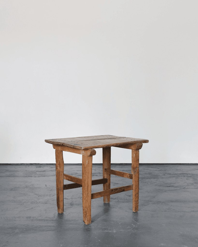 Primitive Portuguese 19Th C. Side/Lamp Table