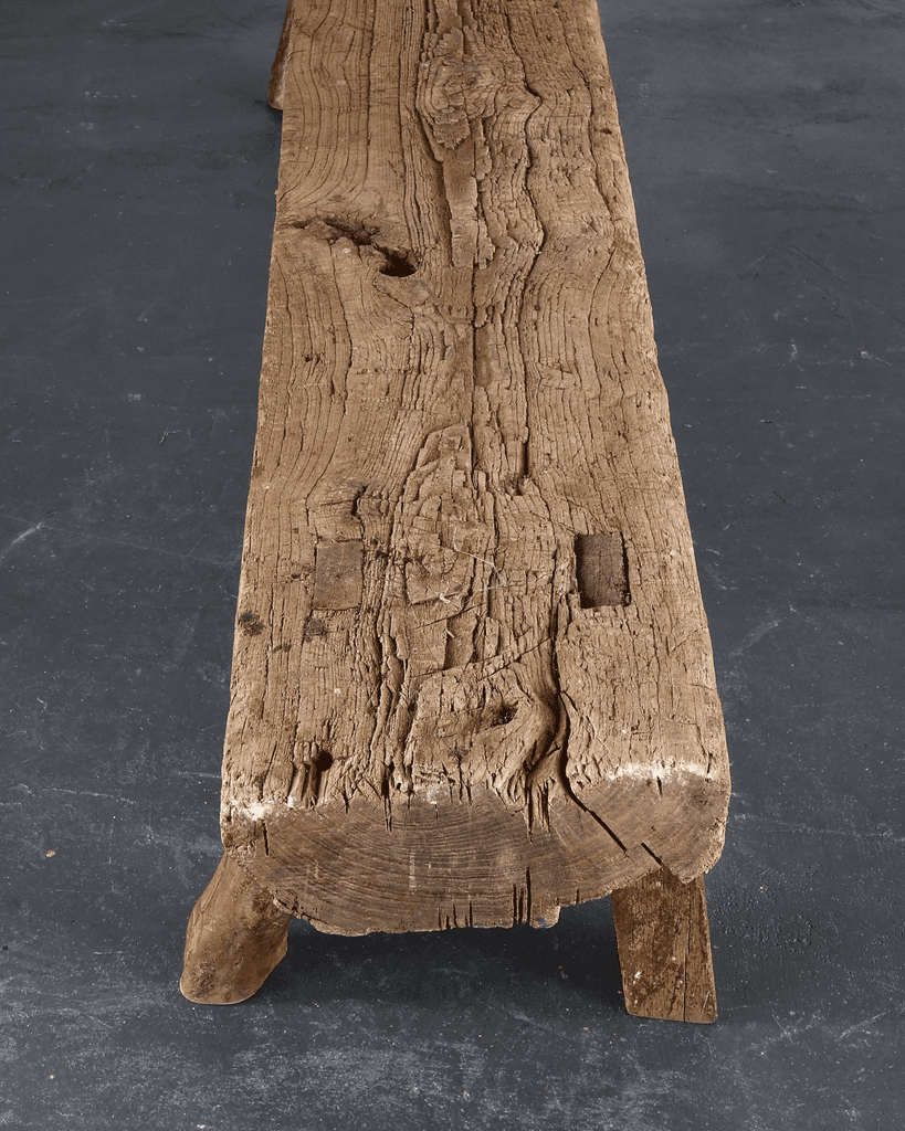 Large 19th C. Primitive Portuguese Bench