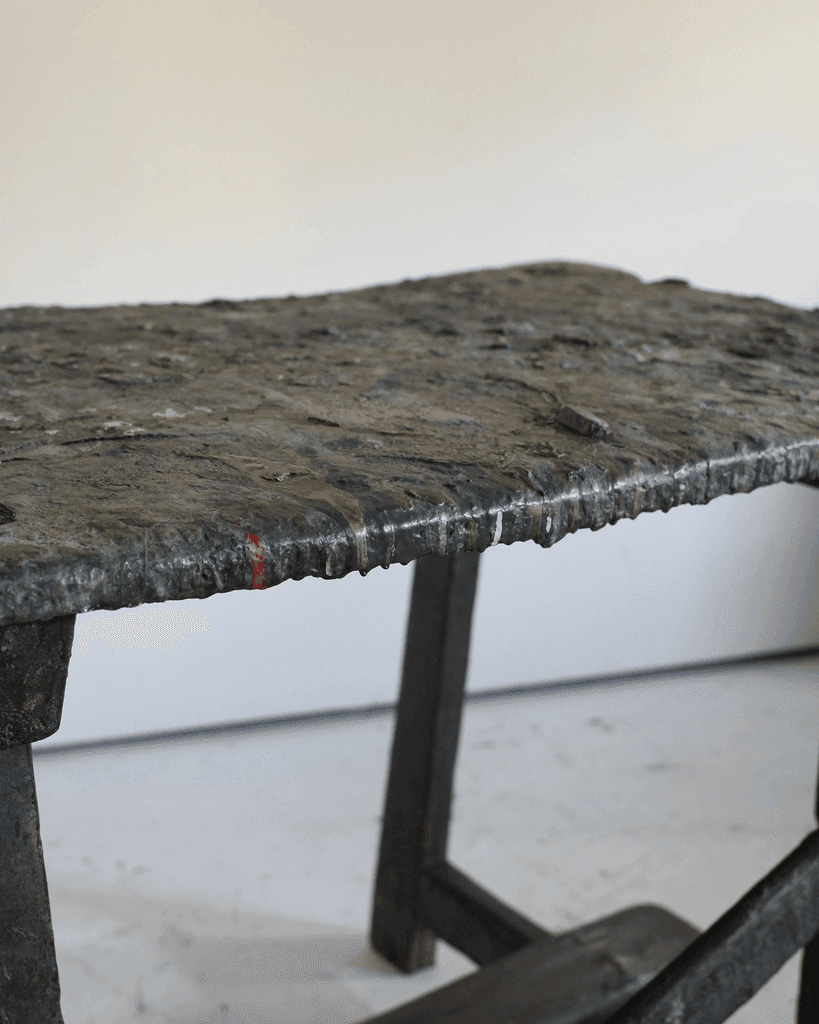 19Th C. Catalan Artist Table