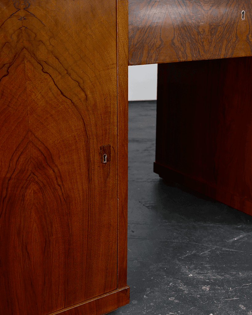 C.1930s Czech Deco Pedestal Desk