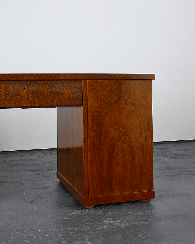 C.1930s Czech Deco Pedestal Desk