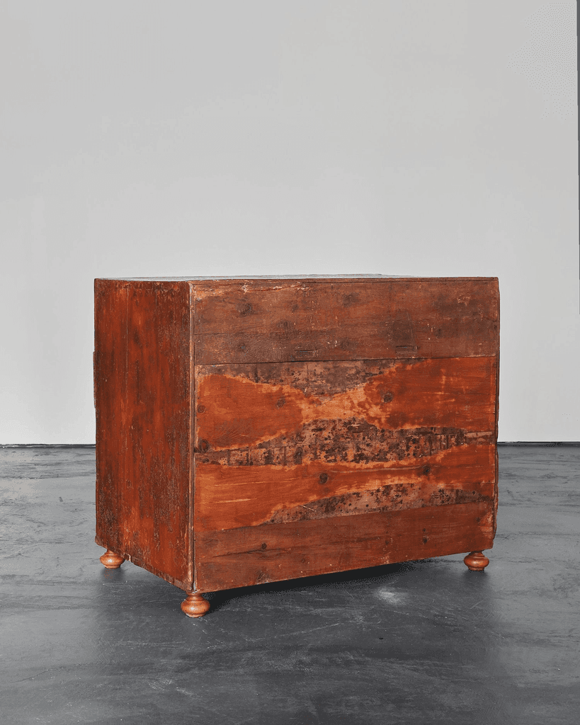 Primitive 17th C. Spanish Chest Of Drawers