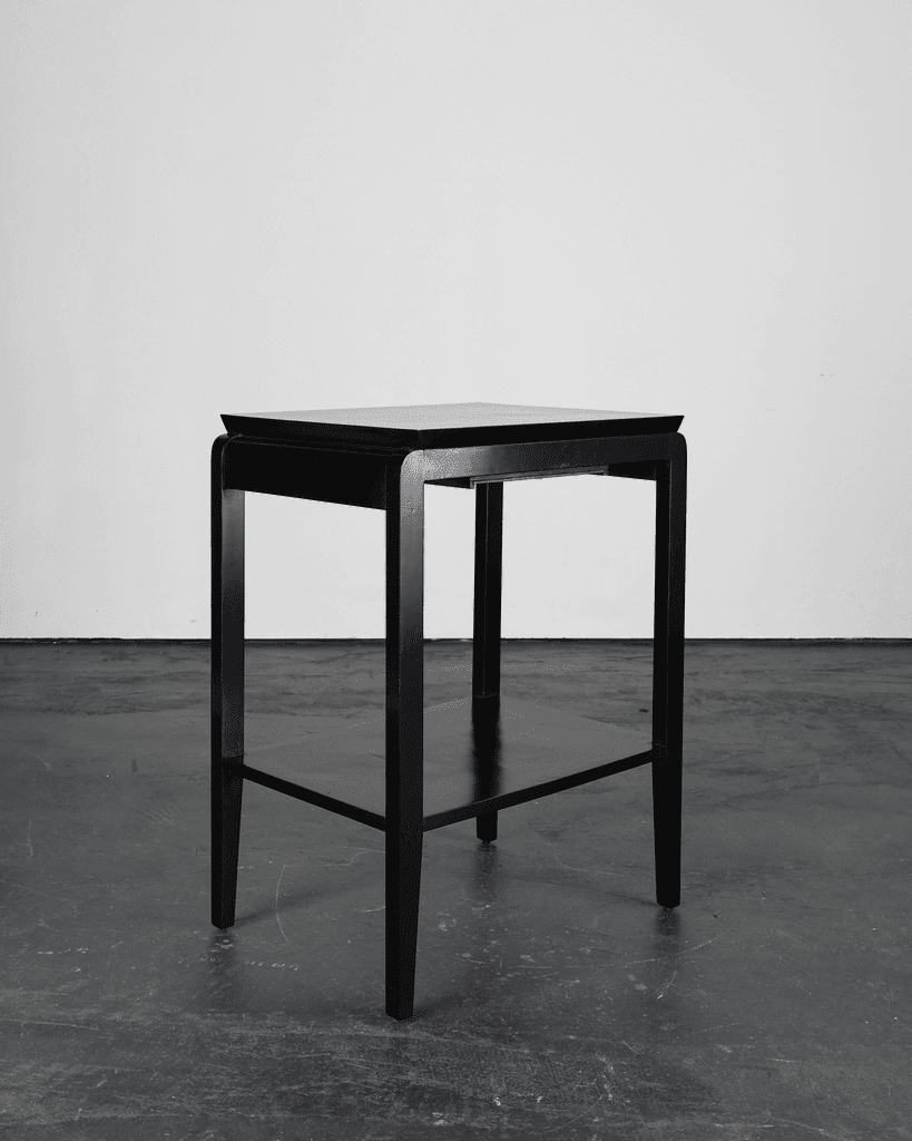 C.1930s Ebonised Modernist Console/Hall Table