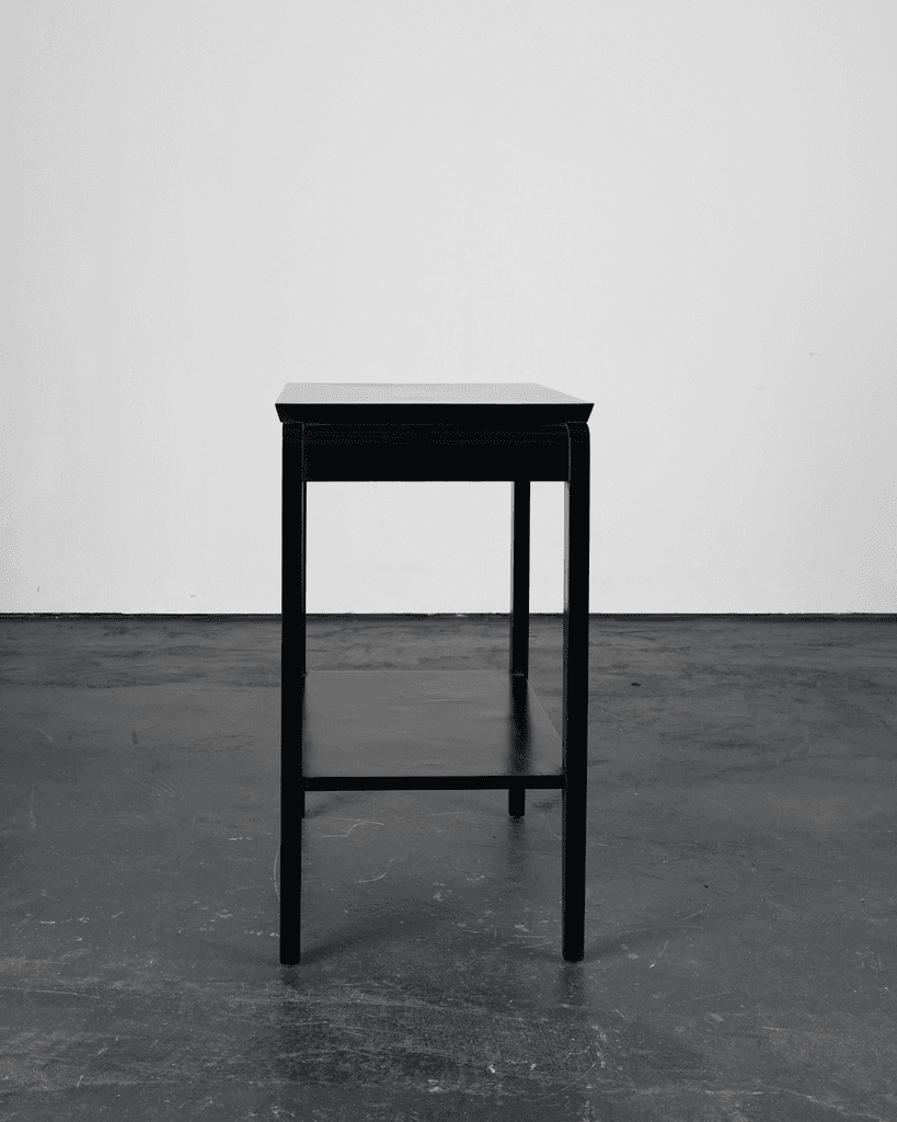 C.1930s Ebonised Modernist Console/Hall Table