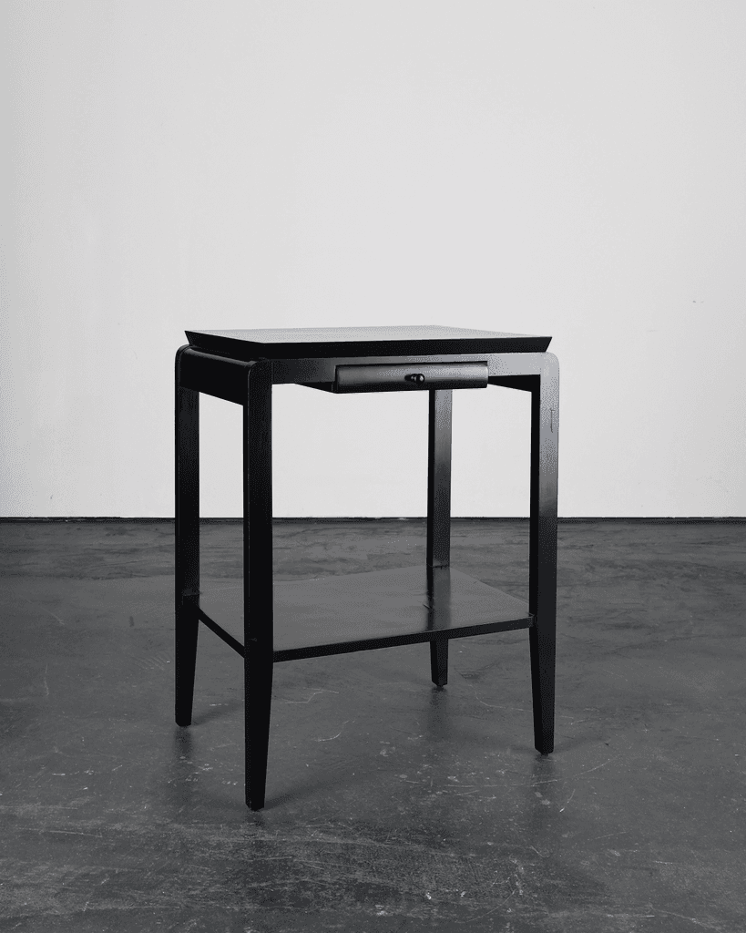 C.1930s Ebonised Modernist Console/Hall Table