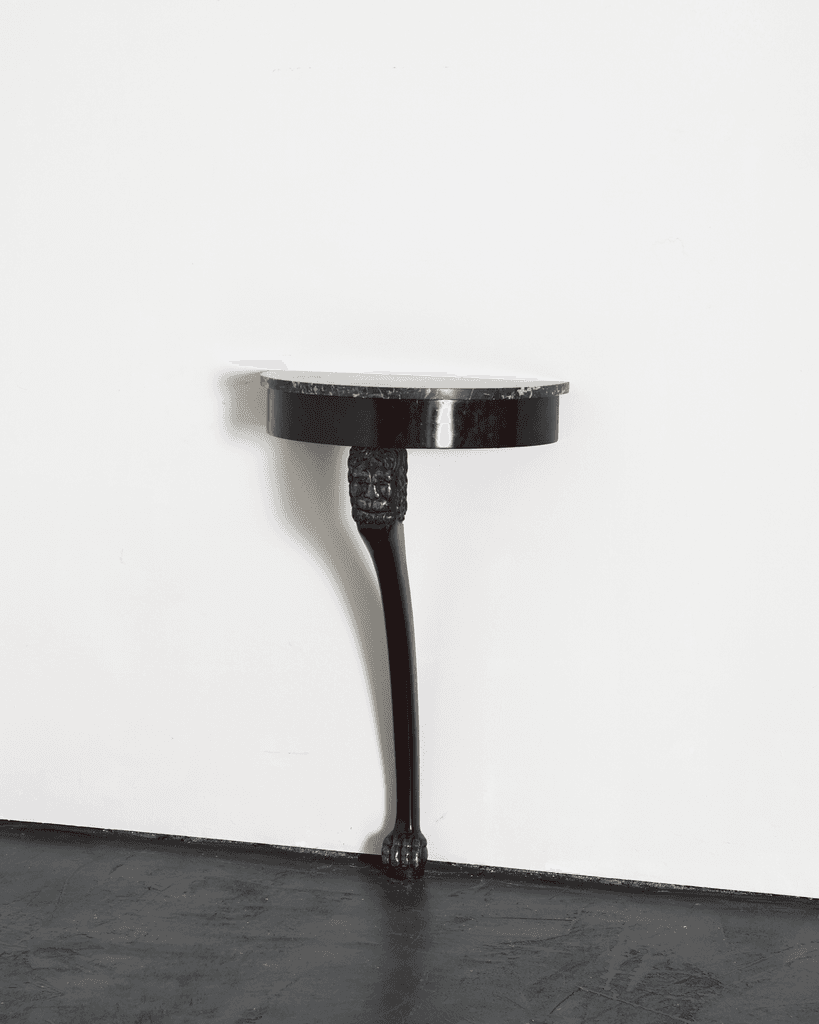 Exceptional Early 19th C. French Demi Lune Console