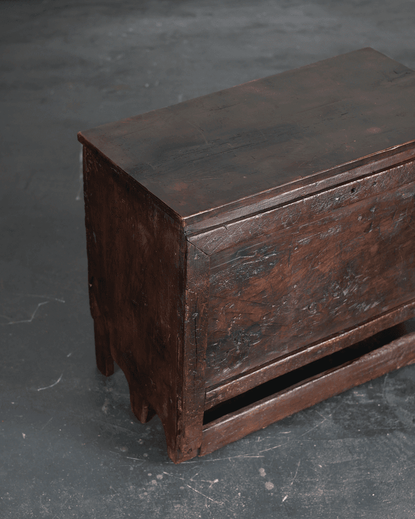 Primitive Transylvanian Mountain Coffer/Side Table