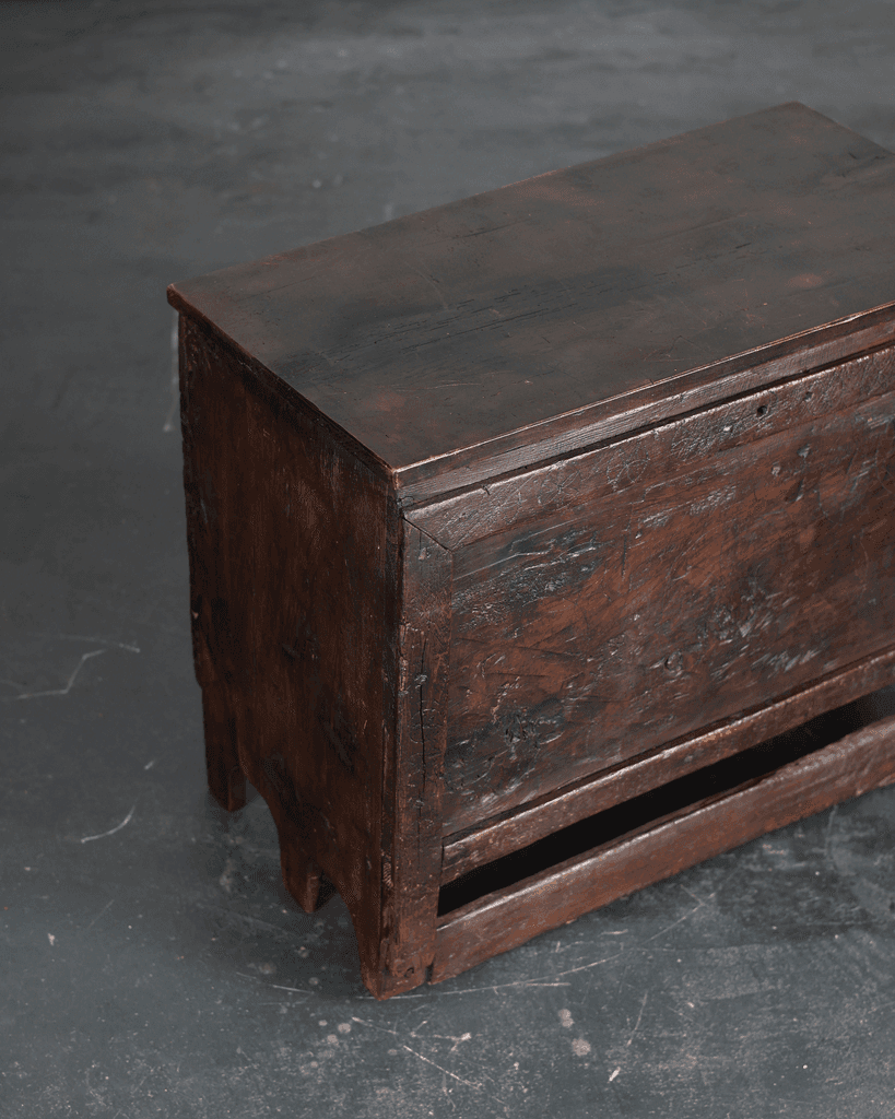 Primitive Transylvanian Mountain Coffer/Side Table