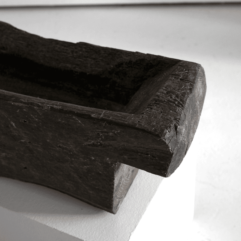 Primitive 19Th C. Spanish Dug-Out Planter