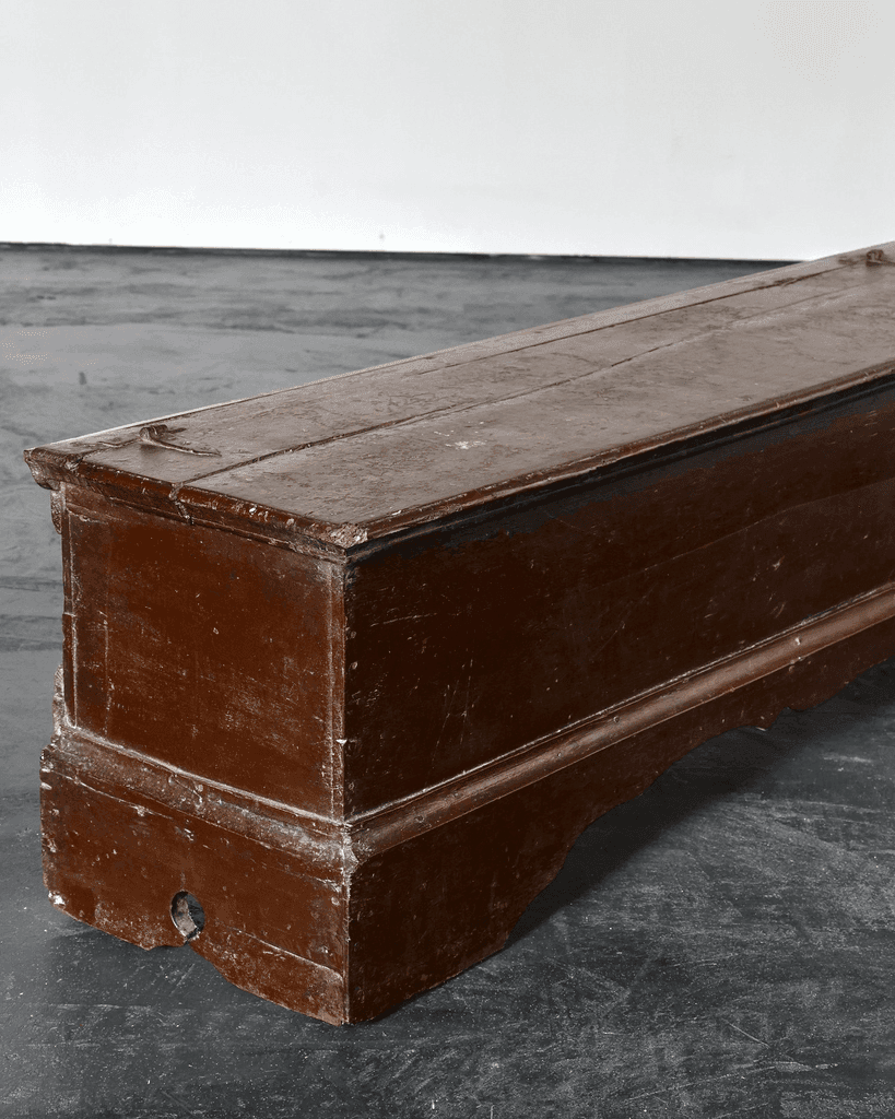 XXL 18th C. Catalan Coffer/Bench