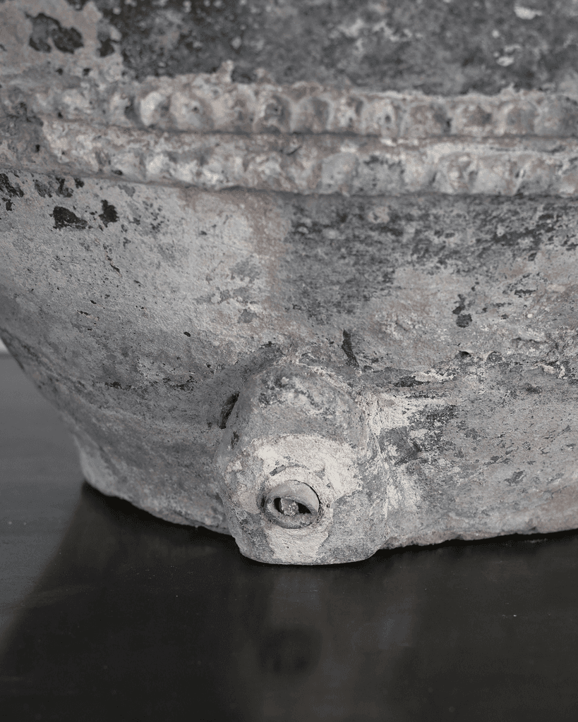 A Large Early 19th C. Black Catalan Cosi Pot