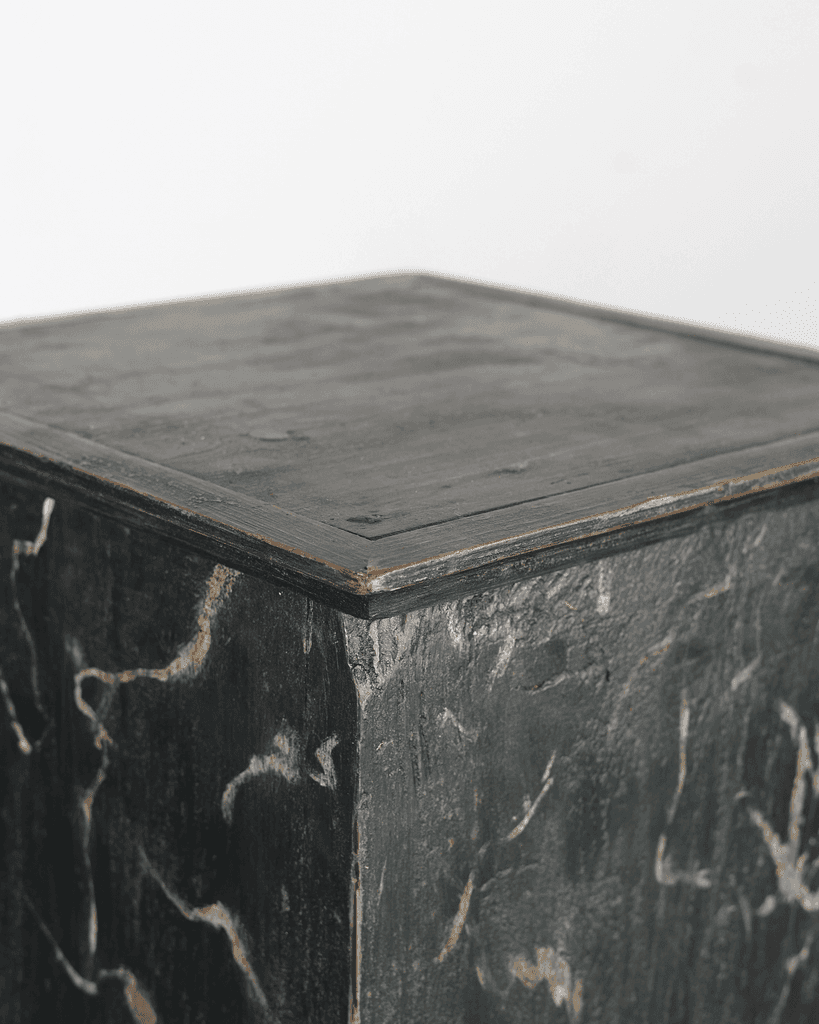 Pair Of Early 20th C. Painted Plinths