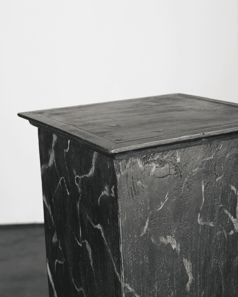Pair Of Early 20th C. Painted Plinths
