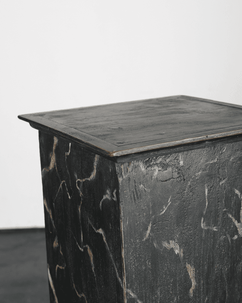 Pair Of Early 20th C. Painted Plinths