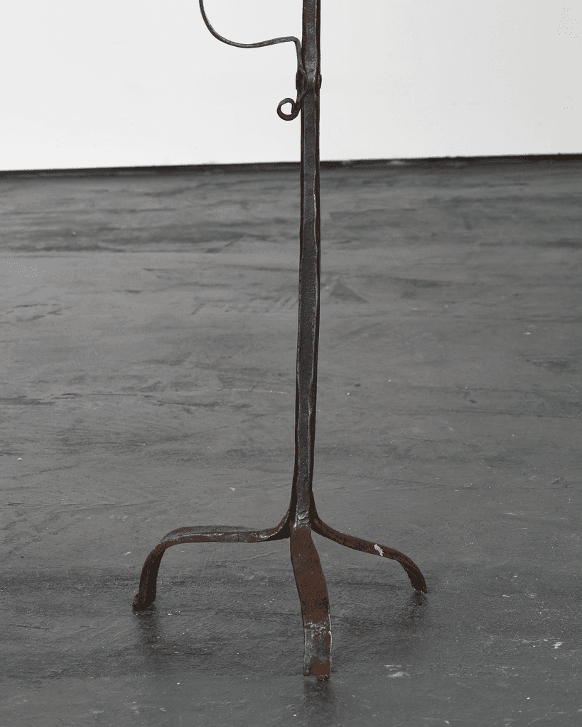 A Large Early 18th C.French Rush Light/candle holder