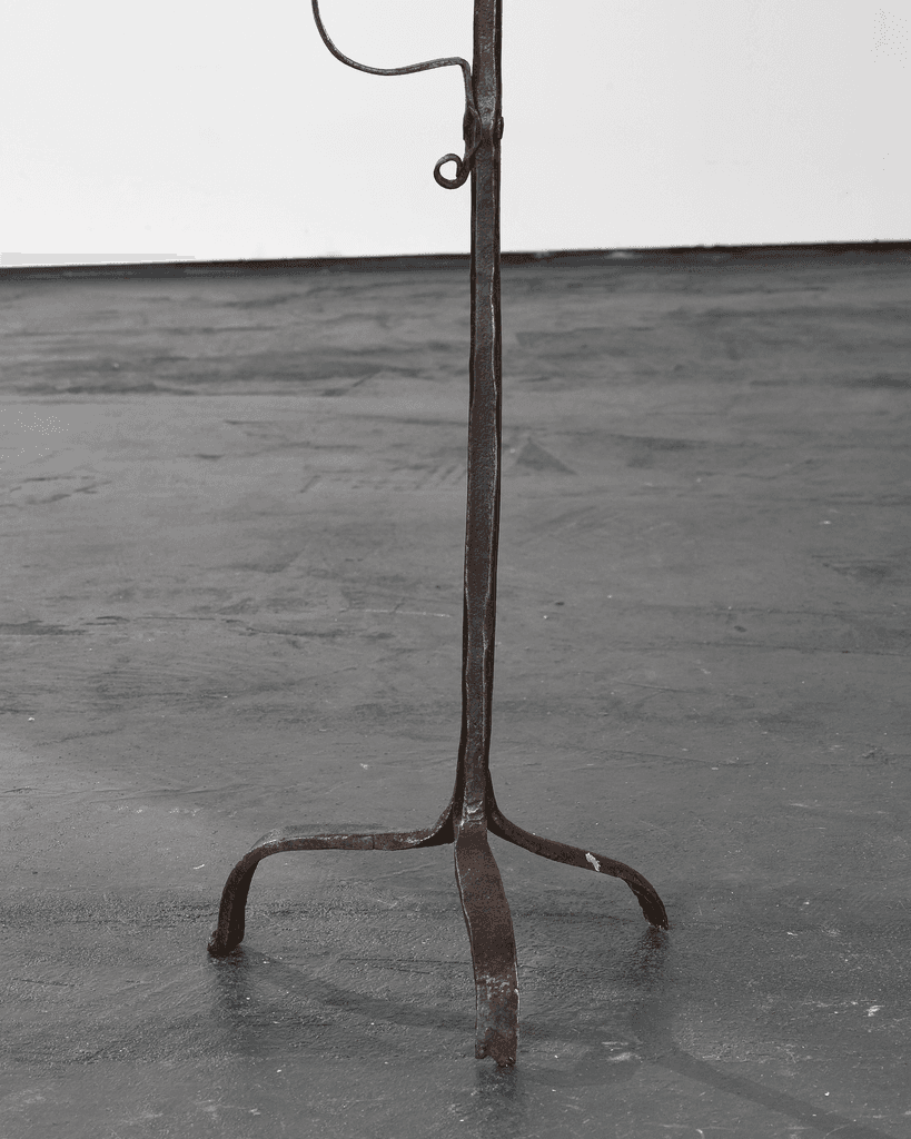 A Large Early 18th C.French Rush Light/candle holder