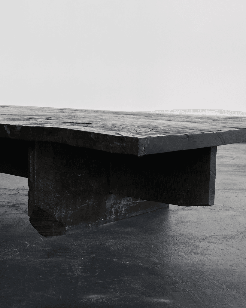 XXL Primitive Low Table In 18th C. Portuguese Chestnut