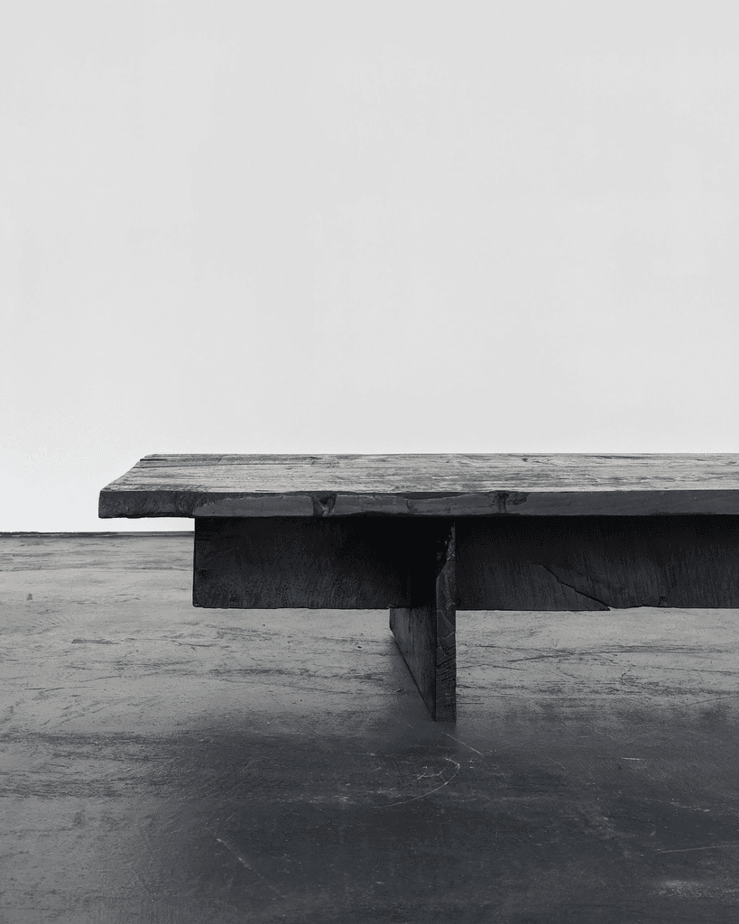 XXL Primitive Low Table In 18th C. Portuguese Chestnut