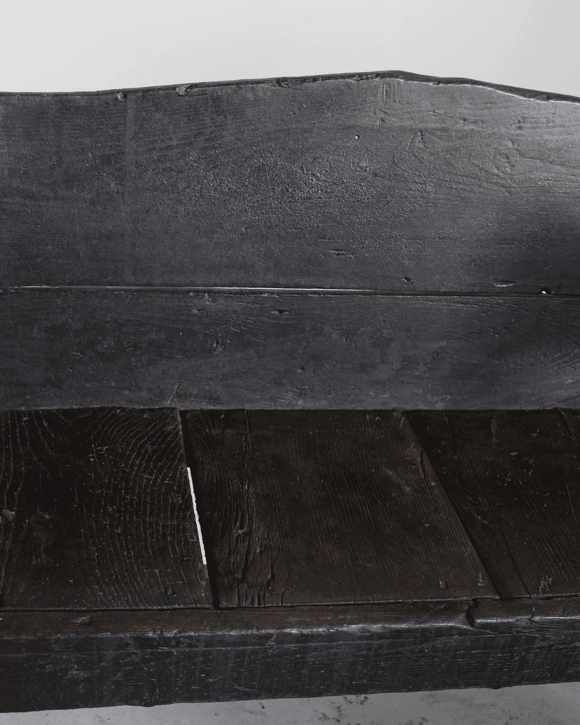 Primitive 18Th C. Portuguese Chestnut Bench