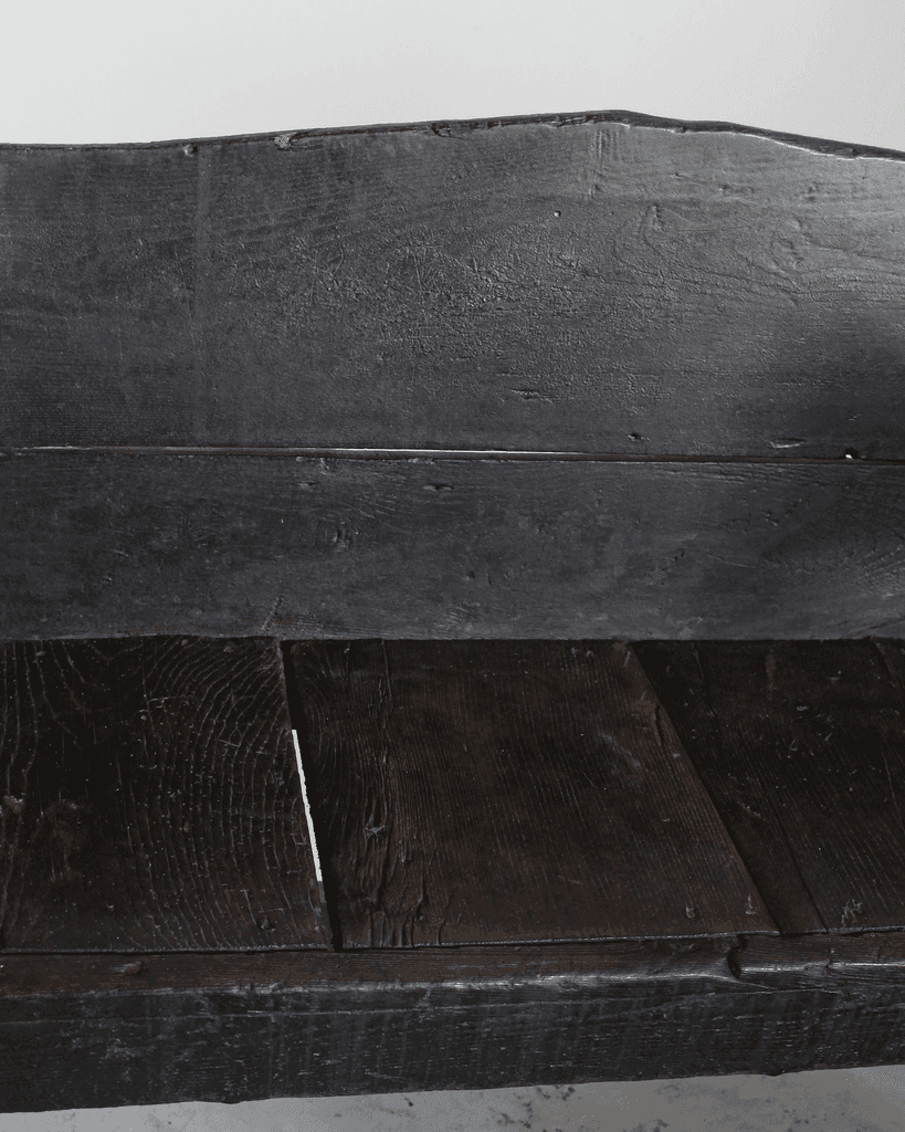 Primitive 18Th C. Portuguese Chestnut Bench