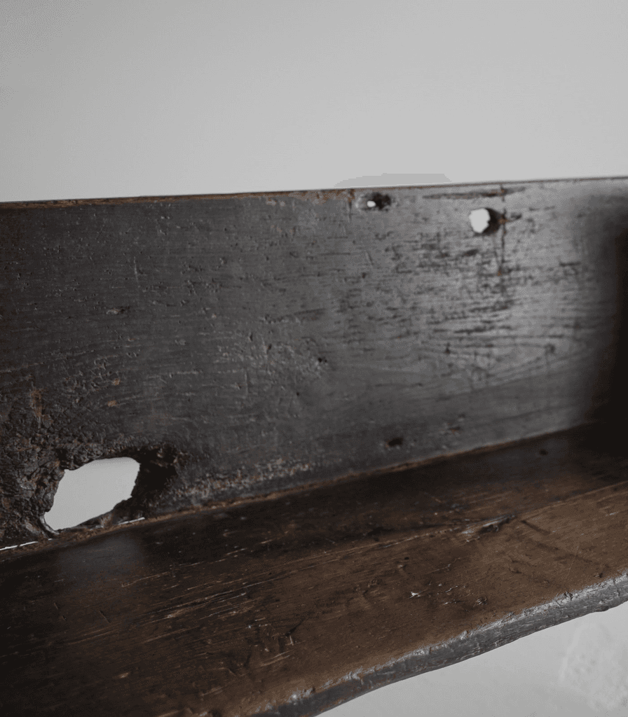 Primitive 17Th C. Galician Bench