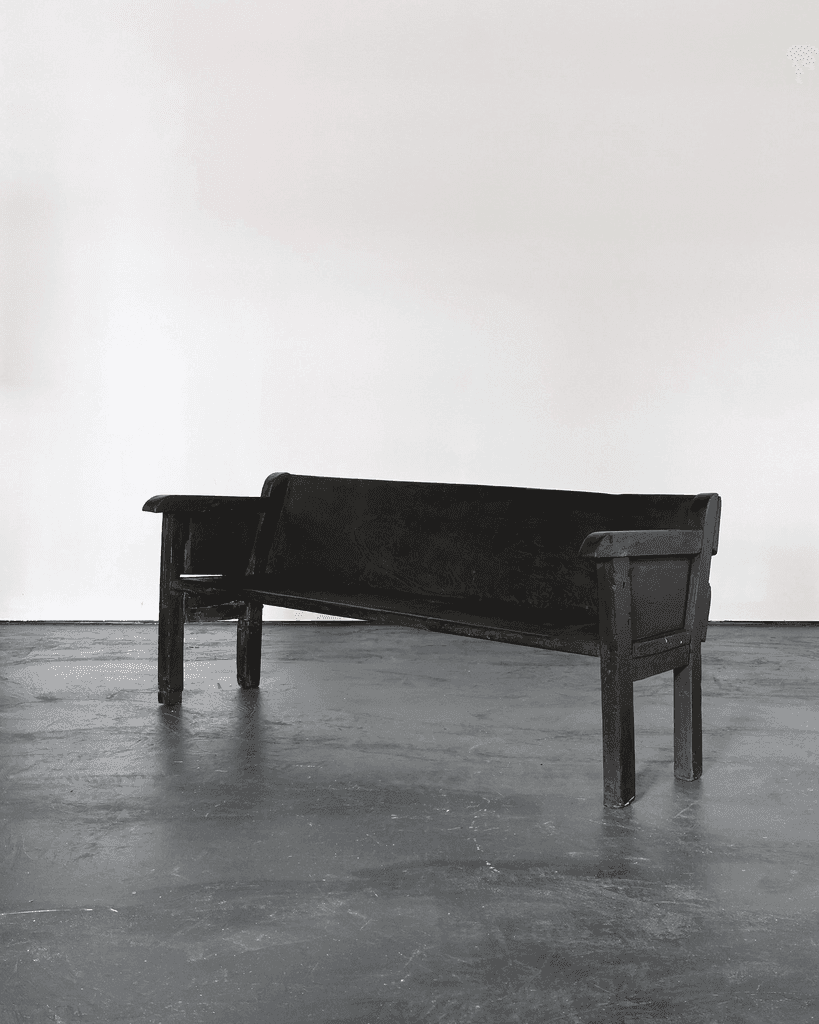 Large Primitive 18th C. Galician Bench