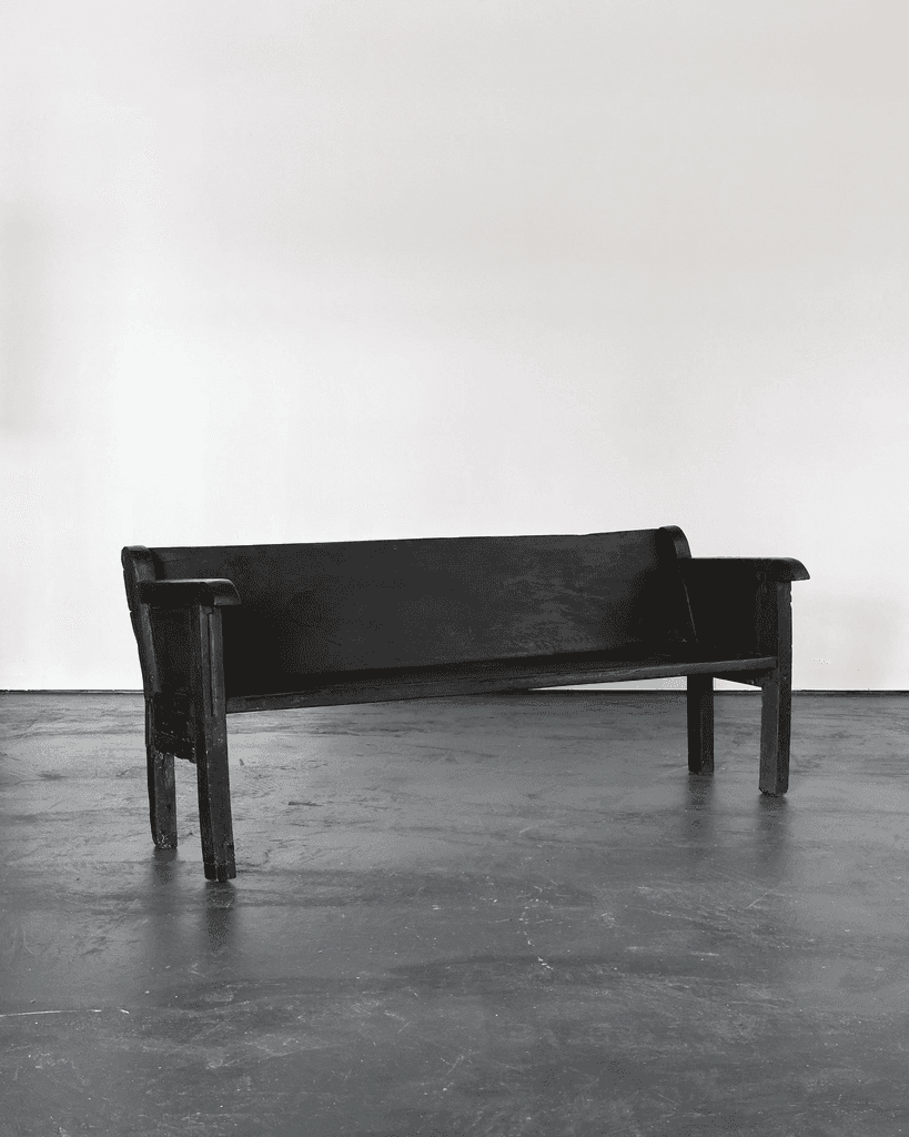Large Primitive 18th C. Galician Bench
