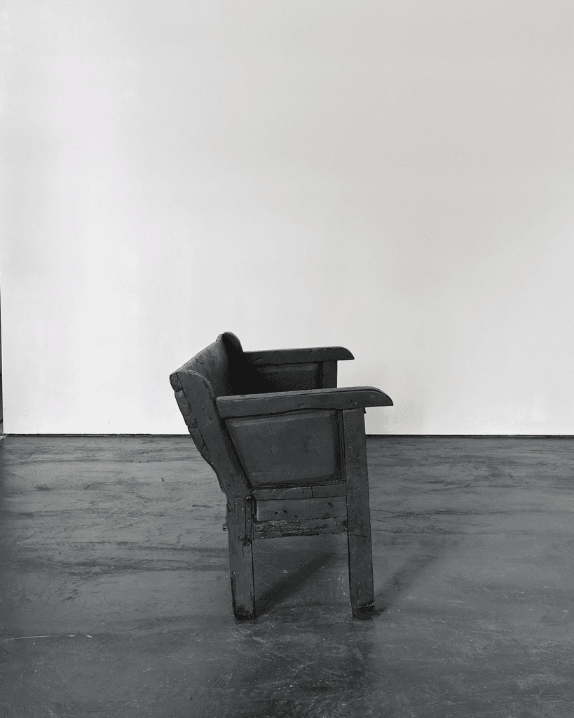 Large Primitive 18th C. Galician Bench