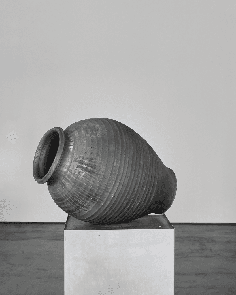 Black Terracotta Portuguese Vessel C.19th