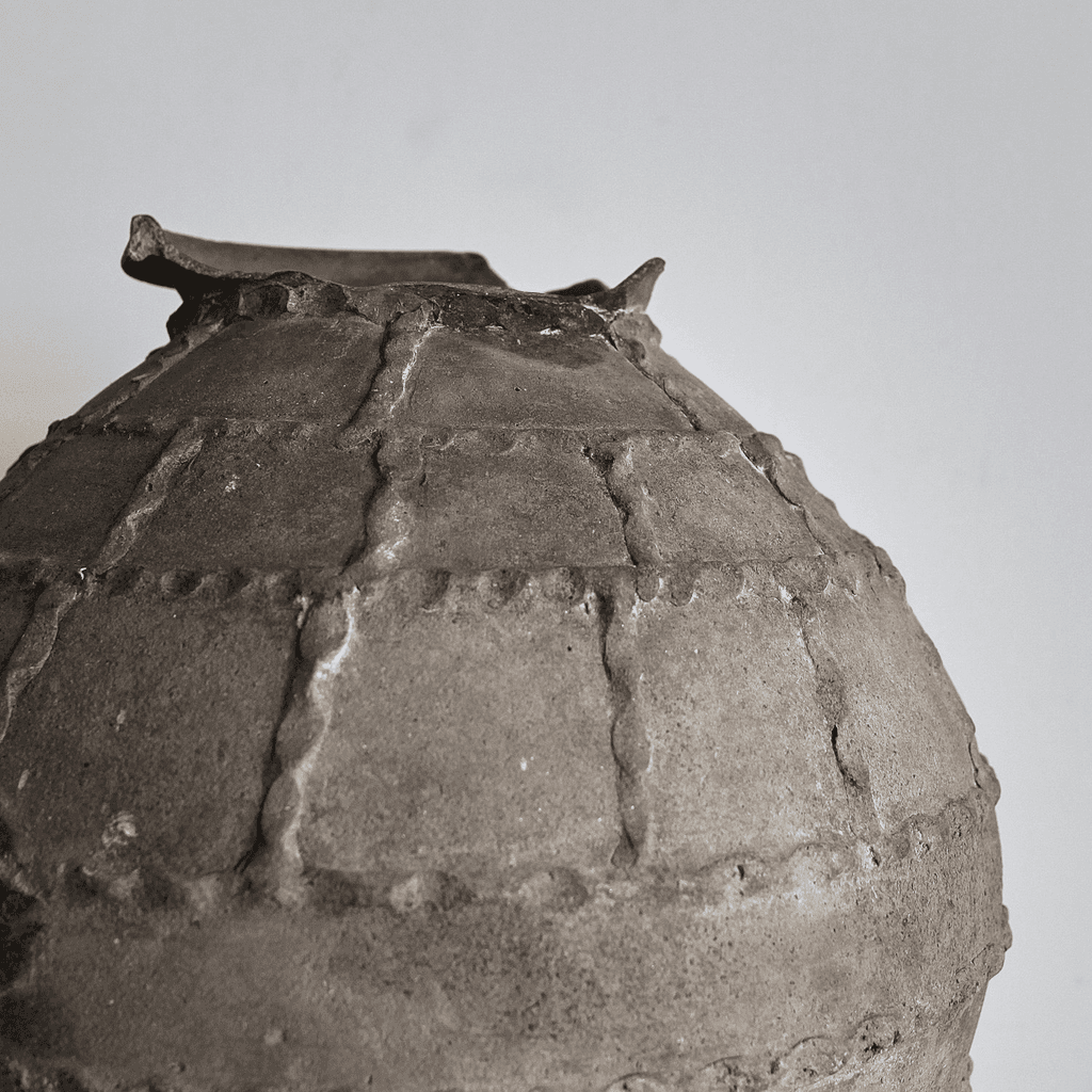 18Th C. Black Terracotta Portuguese Vessel