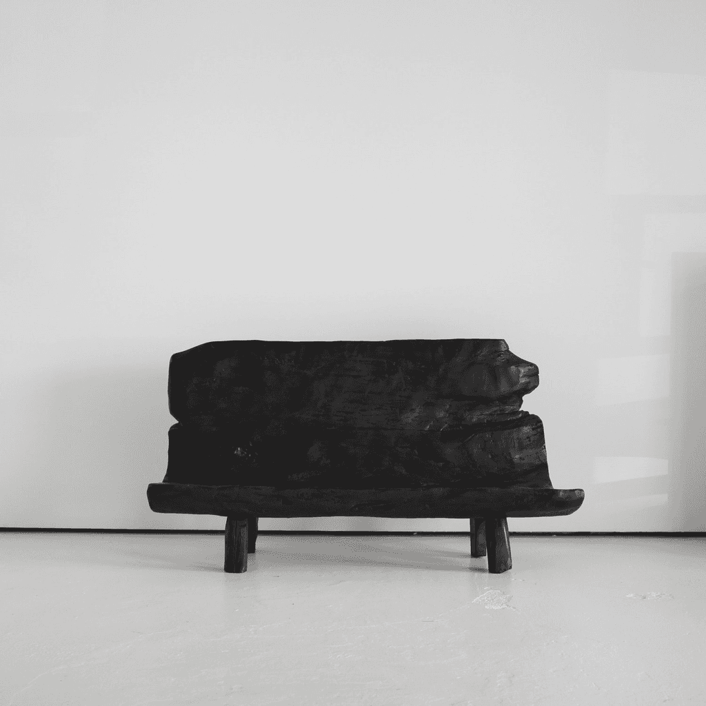 Exceptionally Rare Early 19th Century Iberian Dug-Out Bench