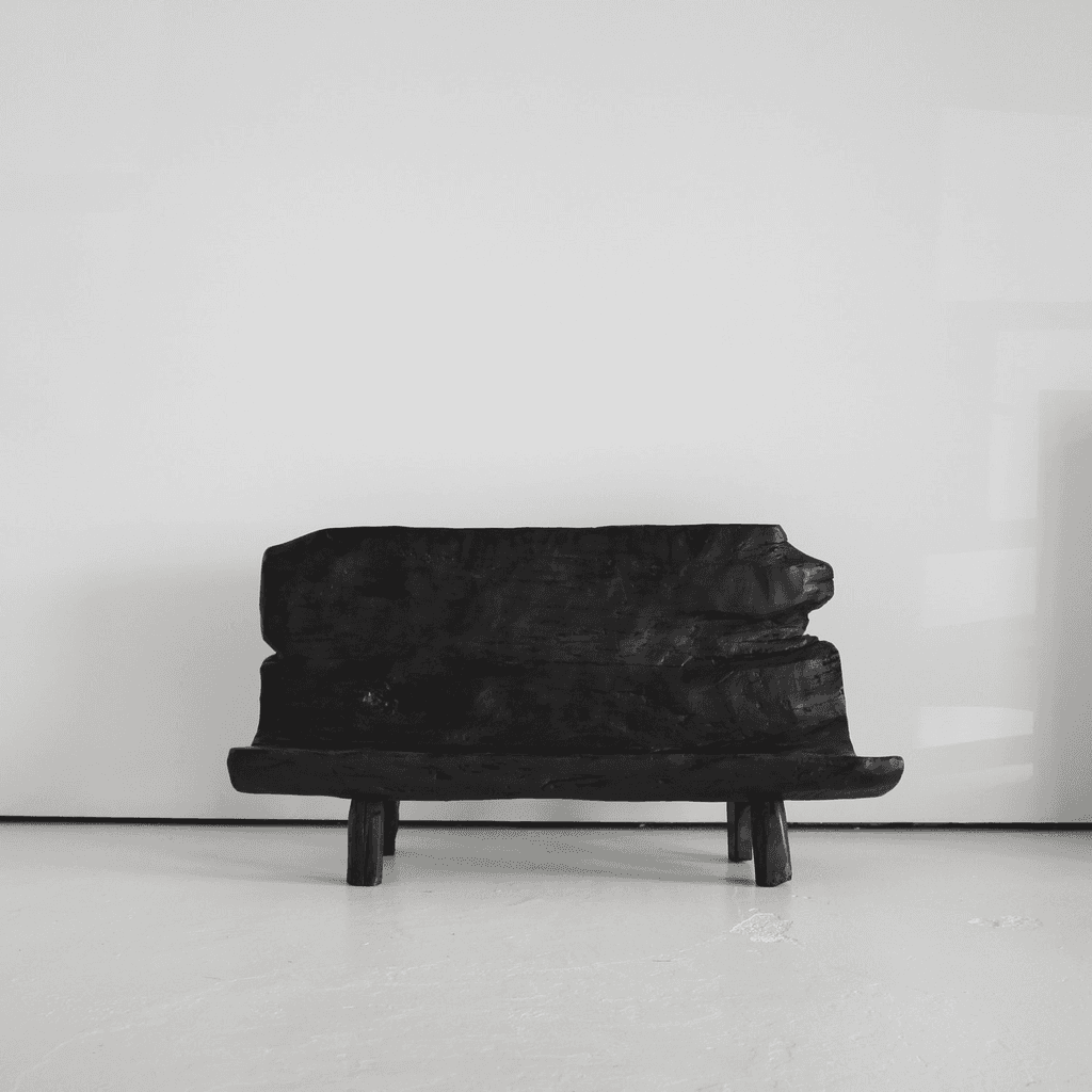 Exceptionally Rare Early 19th Century Iberian Dug-Out Bench