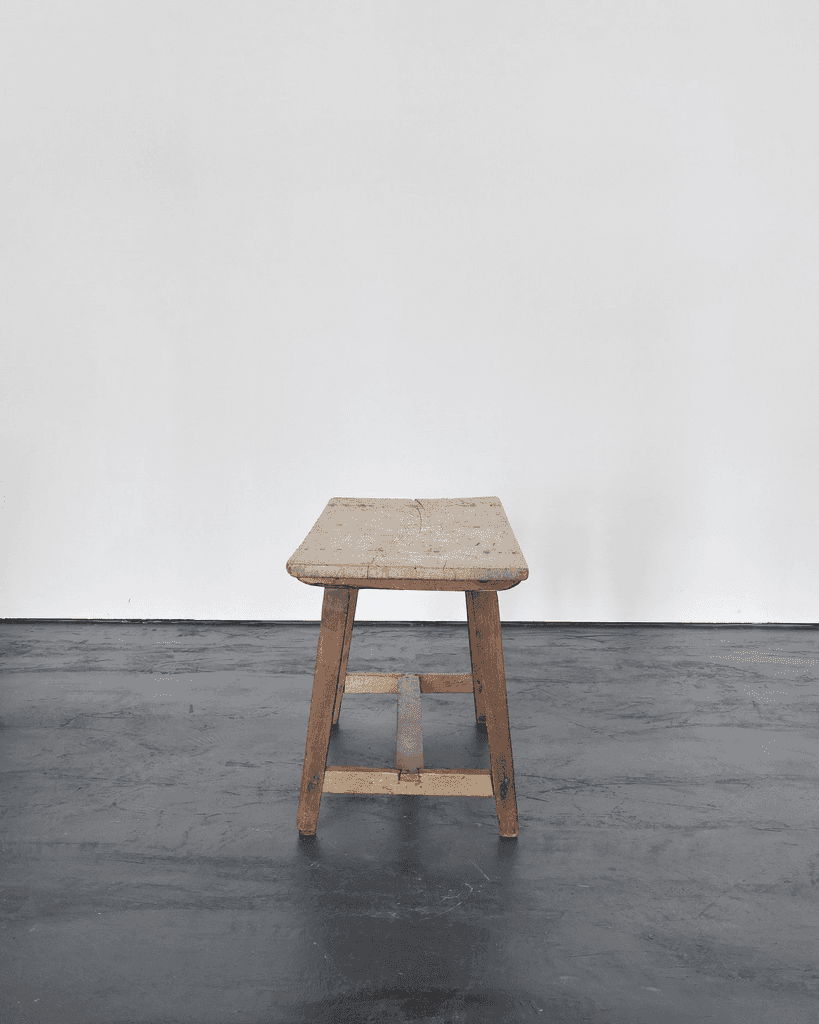 Primitive Bleached-Out Portuguese Early 19Th C. Console/Side Table