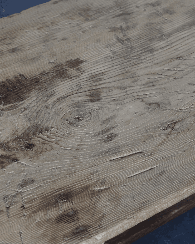 Primitive Bleached-Out Portuguese Early 19Th C. Console/Side Table