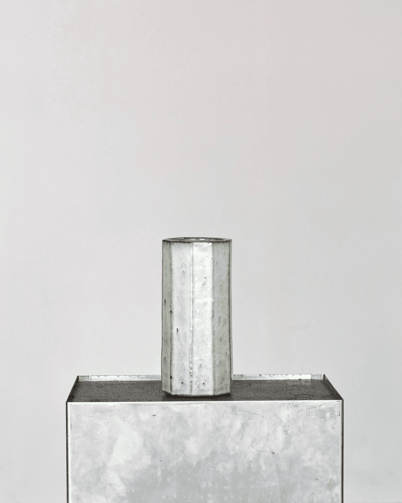 Glazed Japanese Ceramic Vase