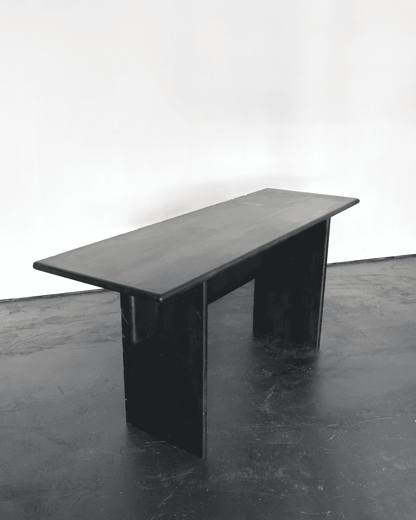 C.1960s Italian Slate Console Table
