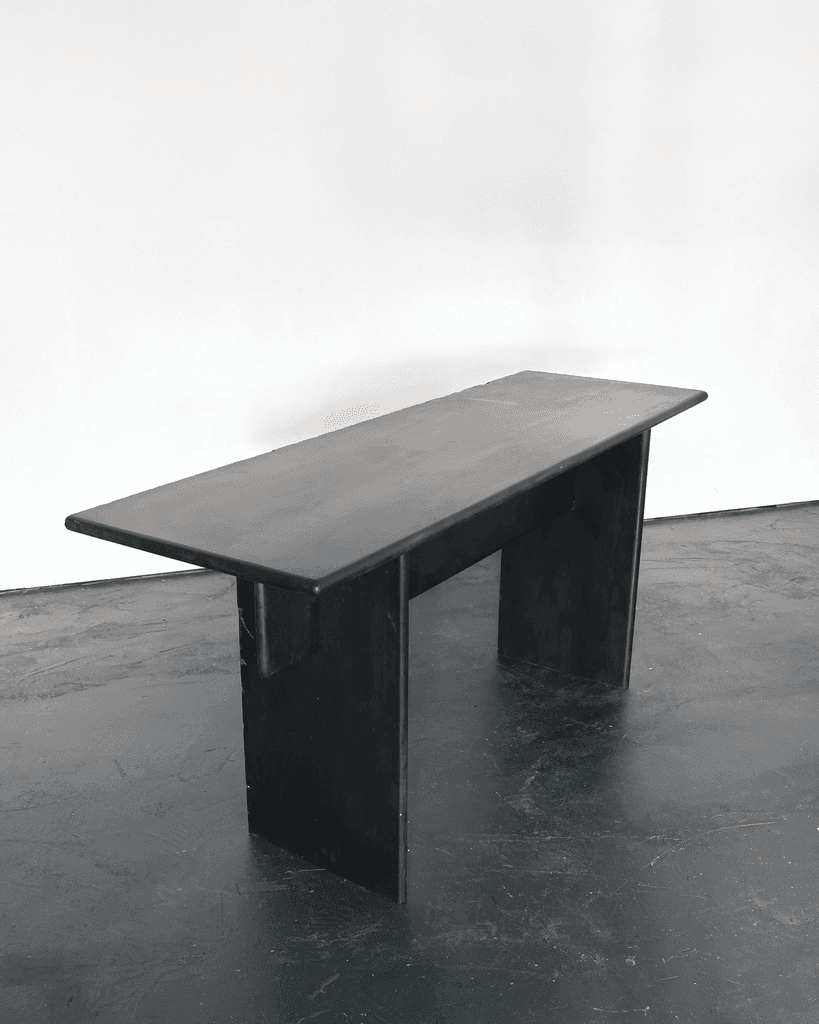 C.1960s Italian Slate Console Table