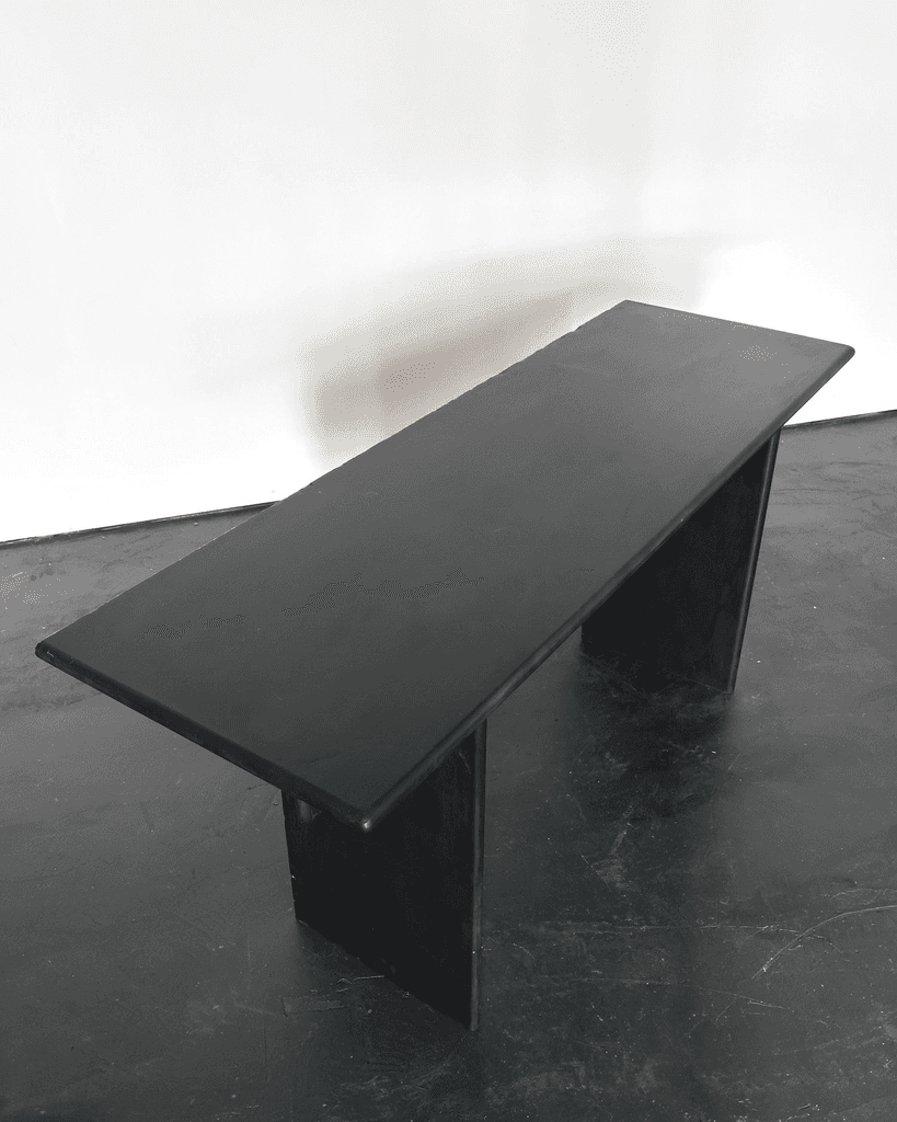 C.1960s Italian Slate Console Table