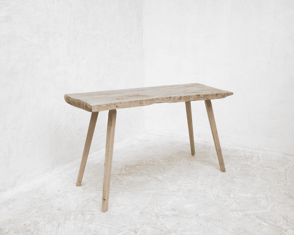 Bleached out transylvanian mountain table