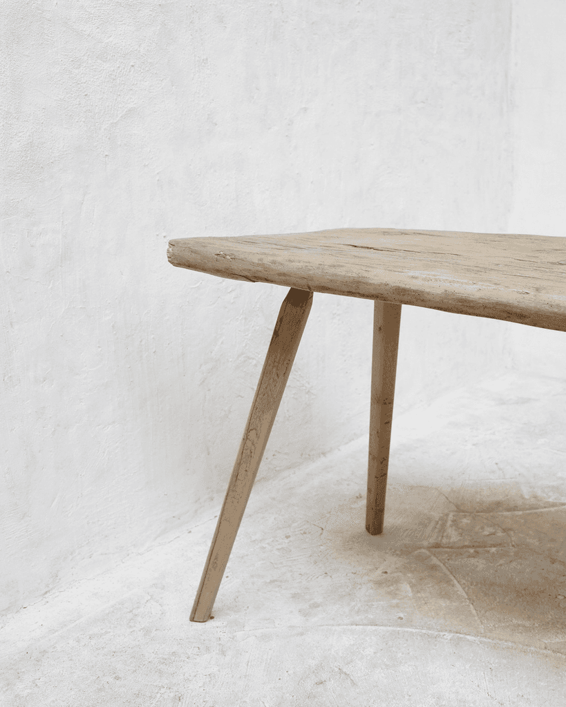 Bleached out transylvanian mountain table