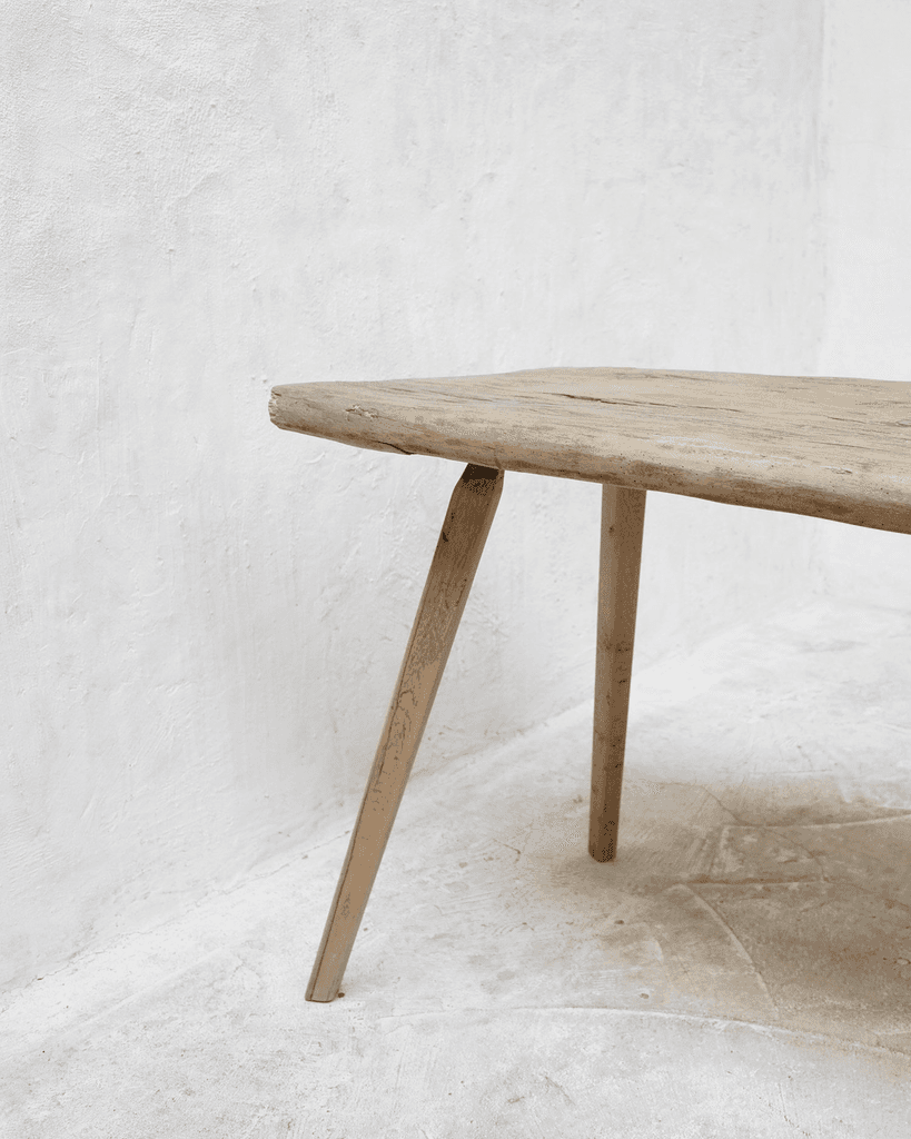 Bleached out transylvanian mountain table