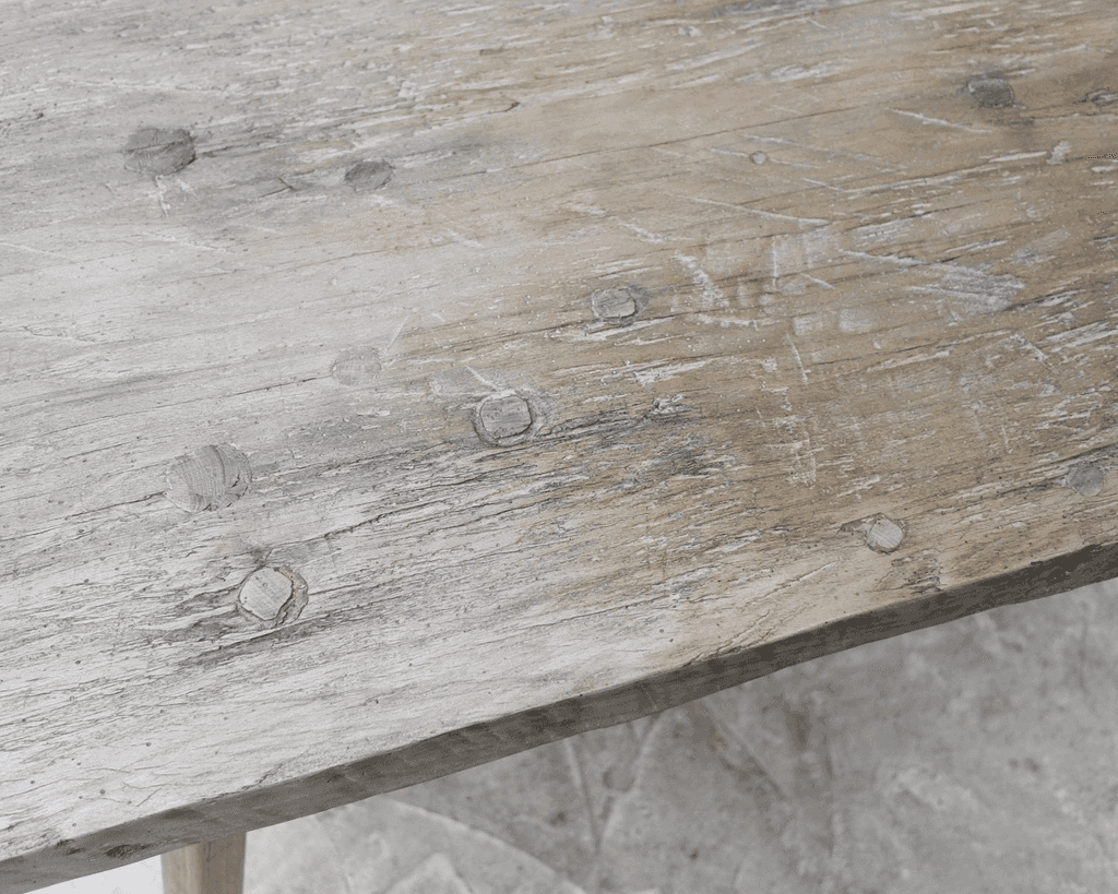 Bleached out transylvanian mountain table