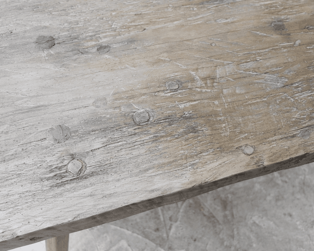 Bleached out transylvanian mountain table