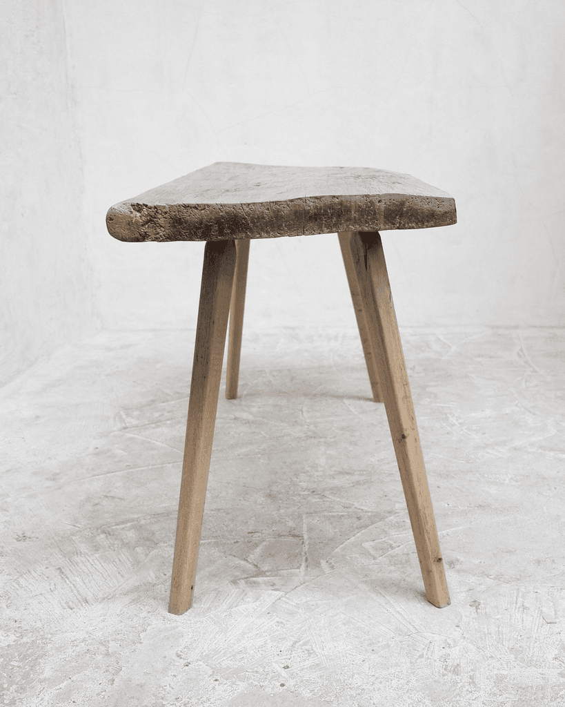 Bleached out transylvanian mountain table