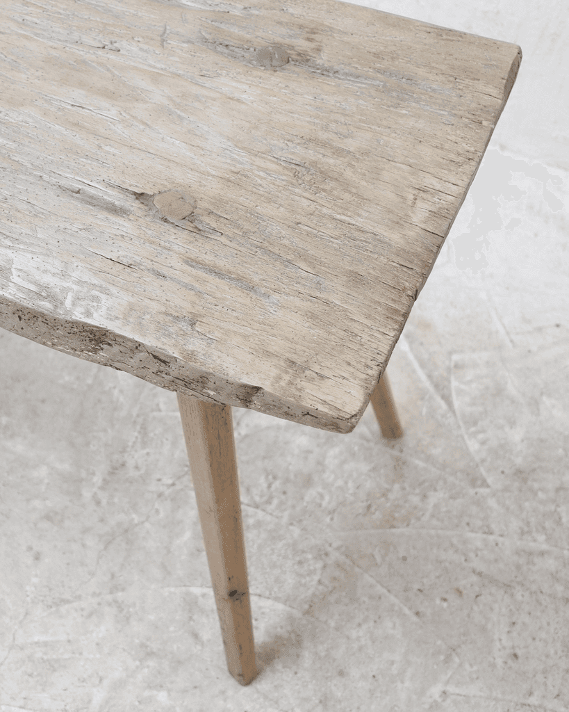 Bleached out transylvanian mountain table